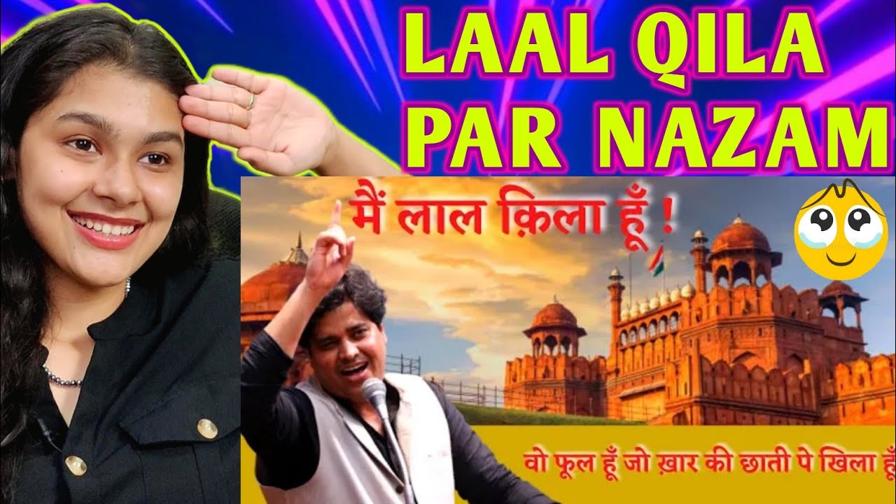 Indian Reaction on Imran Pratapgarhi | Mein Lal Qila Hoon | Mushaira Indian Reaction