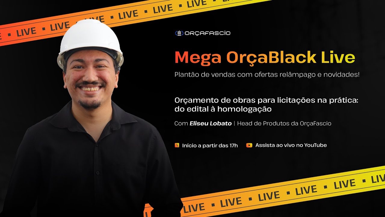 🔴 Mega OrçaBlack LIVE com Plantão de Vendas e Aula Especial