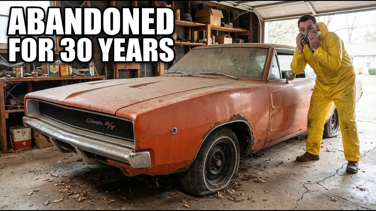 Abandoned 1968 Dodge Charger HEMI — Full Restoration | ASMR