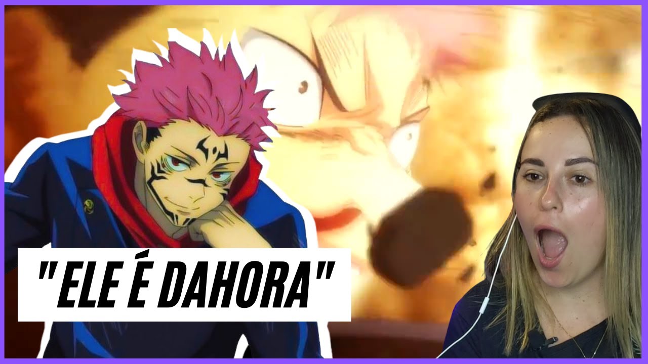 MALDIÇÃO ESPECIAL! ELA ASSISTINDO JUJUTSU KAISEN PELA PRIMEIRA VEZ | React JuJutsu Kaisen episódio 4