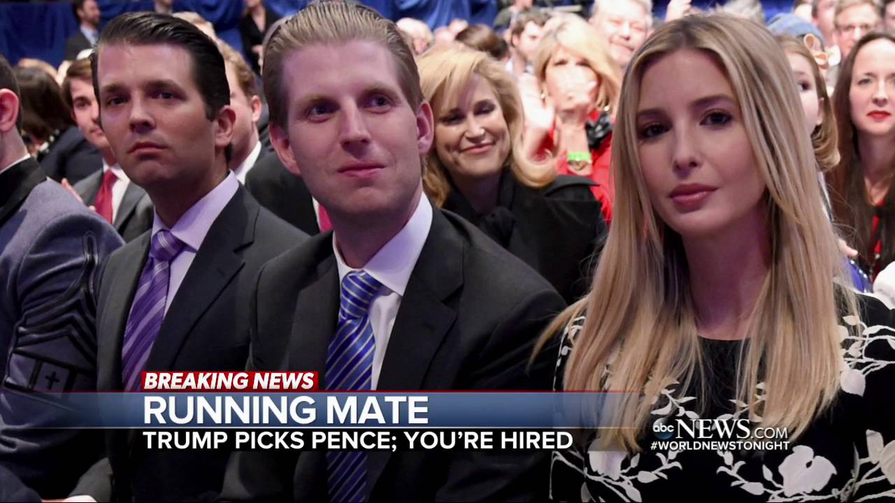 Trump Will Select Mike Pence as VP