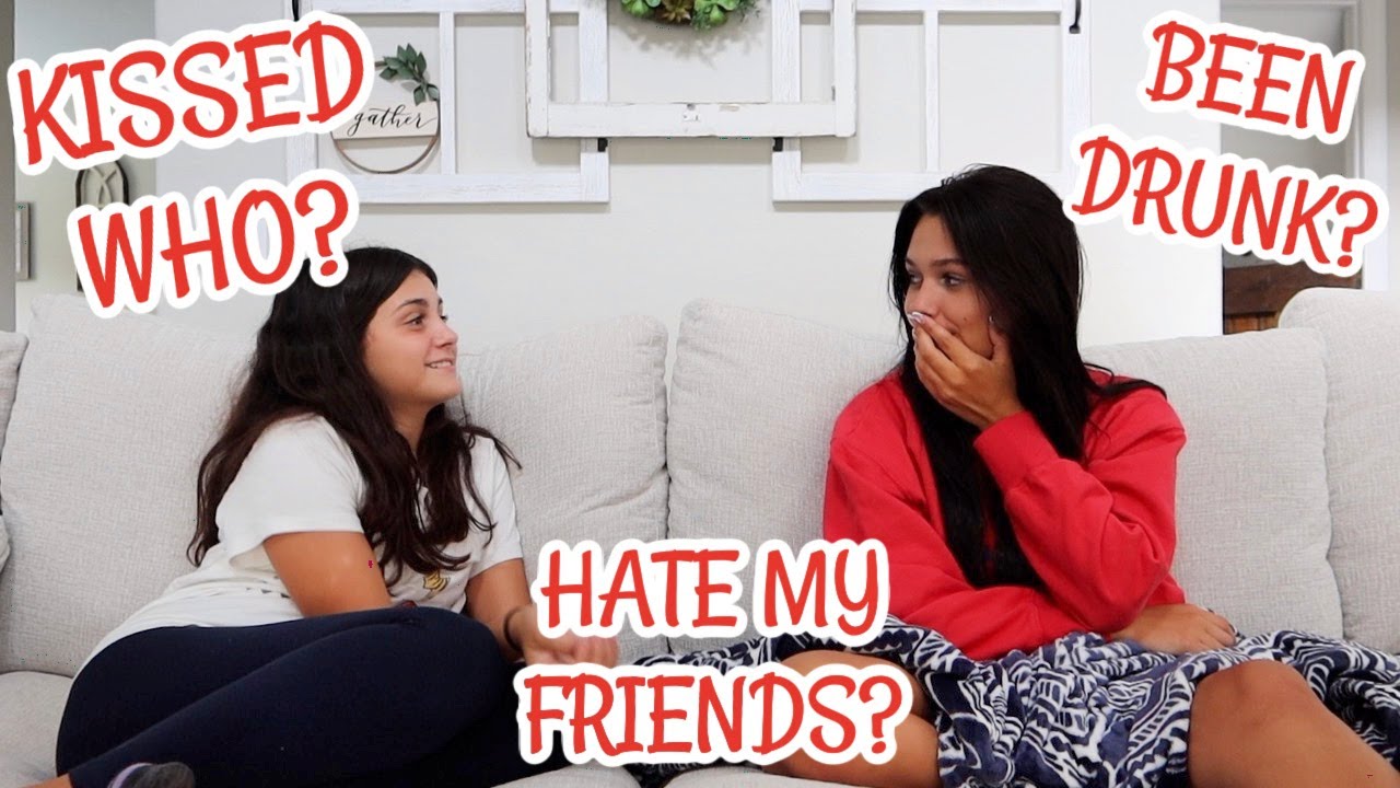 ASKING MY SISTER DEEP PERSONAL QUESTIONS YOU ALL WAN TO KNOW! EMMA AND ELLIE