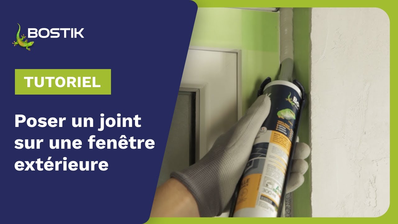 Bostik Flexpro PU790 | Comment poser un joint de fenêtre extérieur ? | BOSTIK France