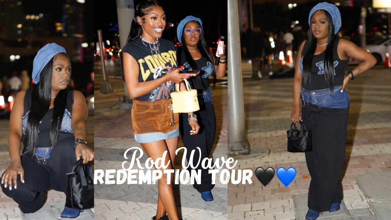 New Year | Rod Wave Redemption Tour 💙🖤
