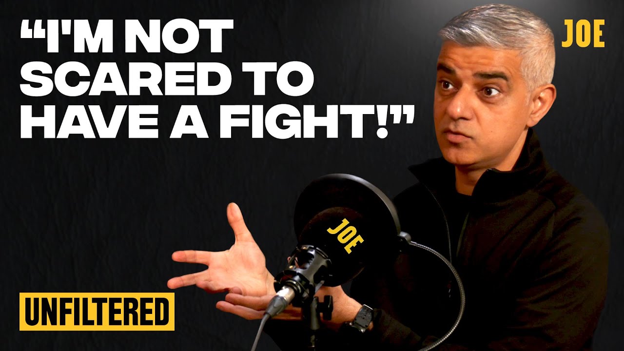 London Mayor Sadiq Khan on Racism, Met Police and Climate Change | Unfiltered with Oli Dugmore