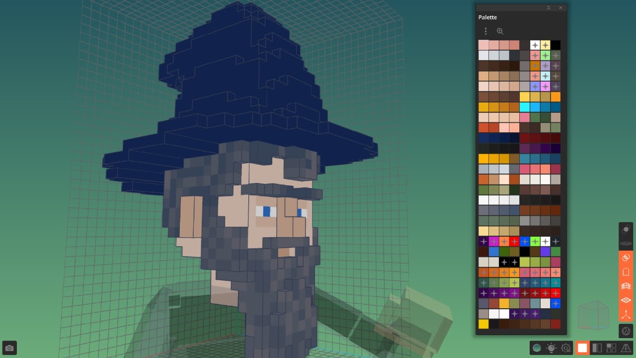 Wizard Avatar Modeling with @KamiSawZe