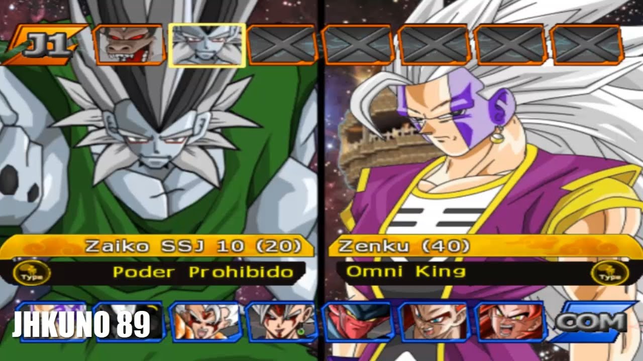 JHKUNO 89 vs MODS MAS CHETADOS 🔥 | ZAIKO SSJ 10 PODER PROHIBIDO vs ZENKU | DBZ BT3