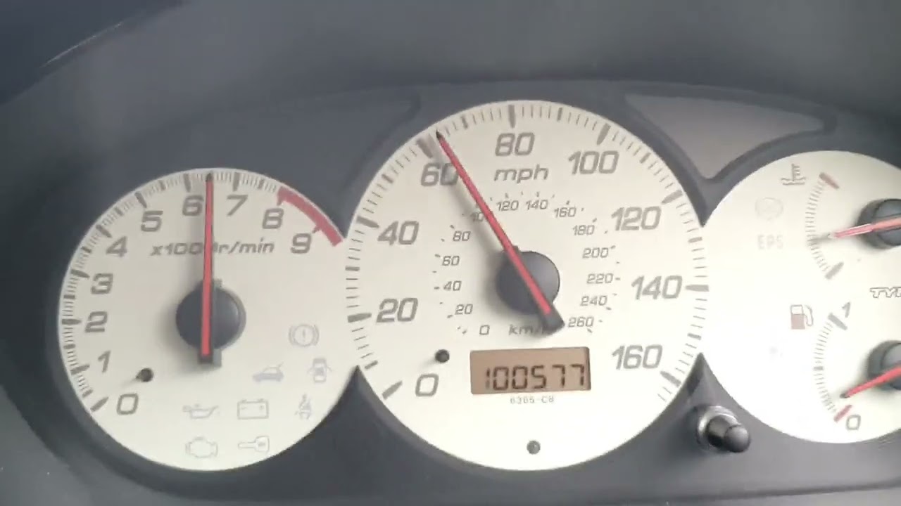 EP3 Civic Type R 245hp acceleration 10-120mph
