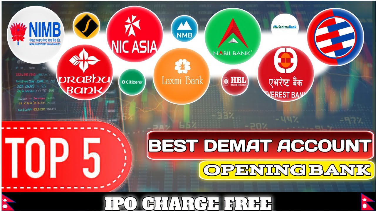Best Bank to Open Demat Account in Nepal (Free IPO & Low Charges).