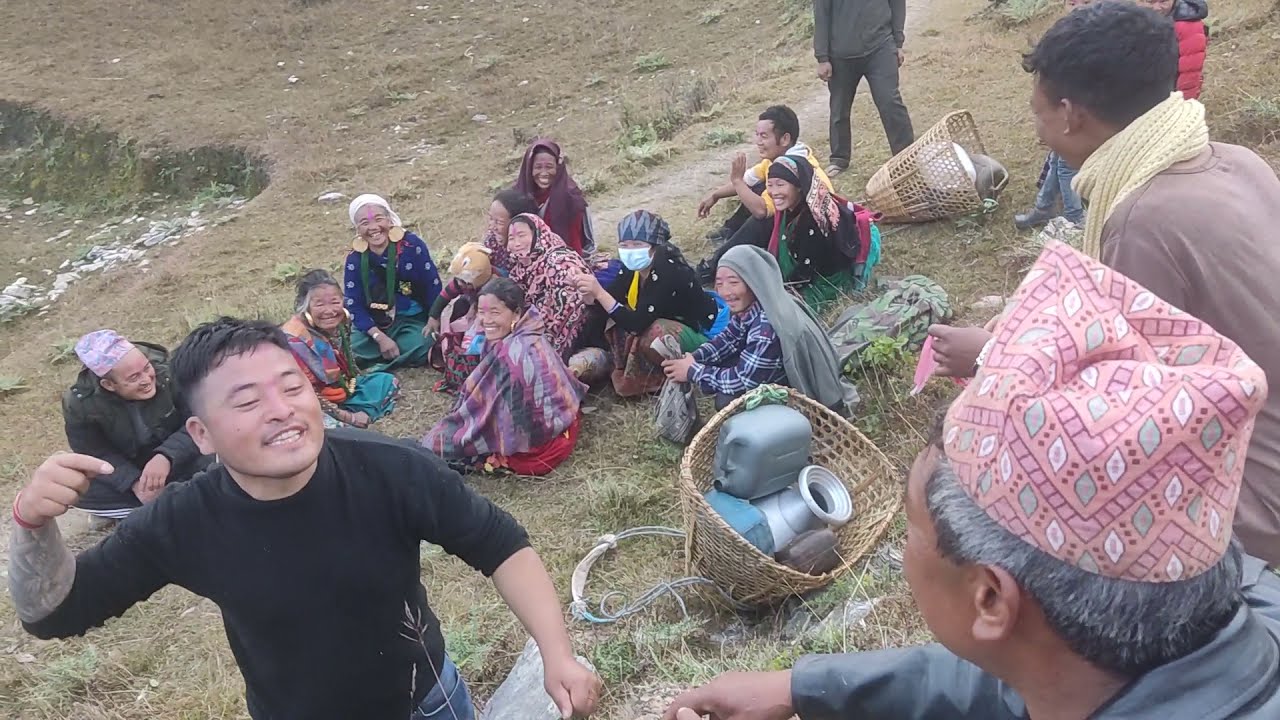 Funny moments of Darbot rolpa Nepal