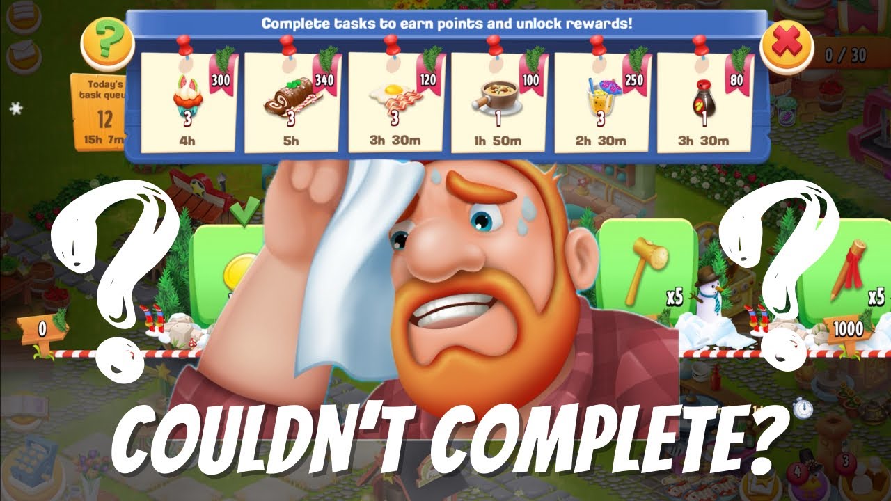 Hay Day Winter Task Event was SO HARD! (Full gameplay)