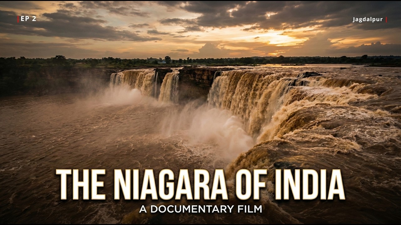 The Niagara of India Is INSANE! 🌊🔥