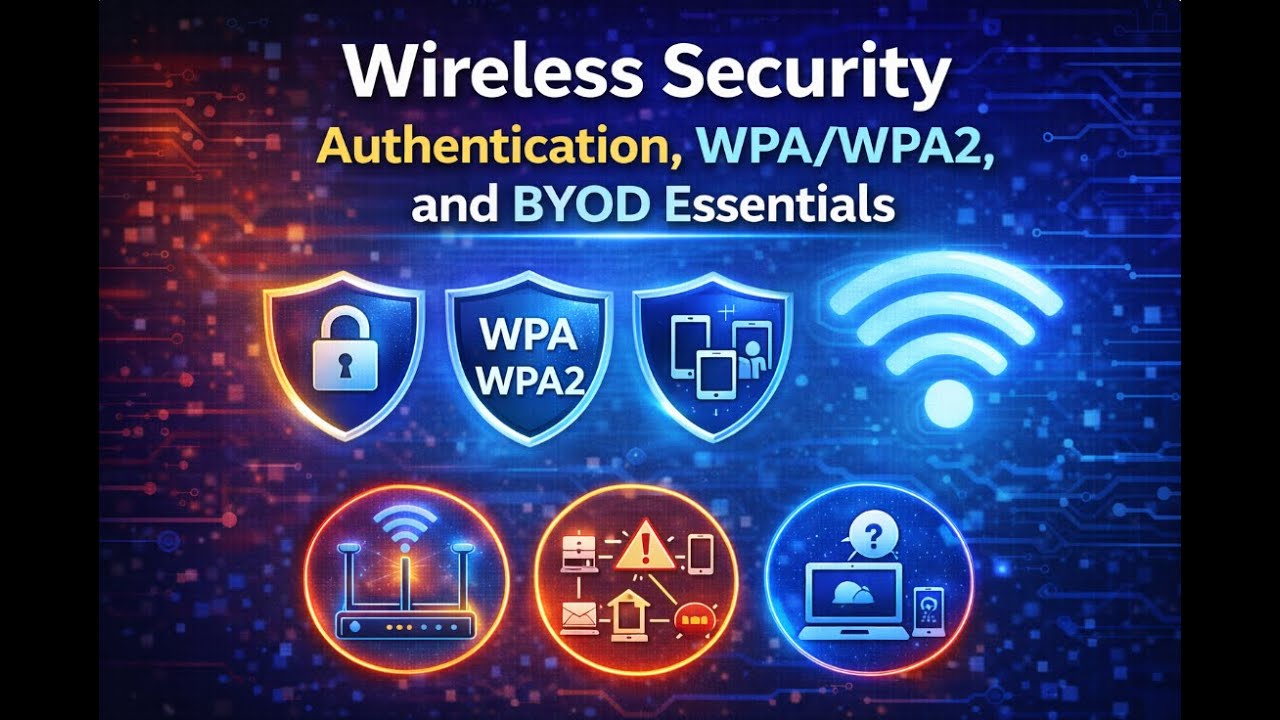 Wireless Security: Authentication, WPA/WPA2, and BYOD Essentials