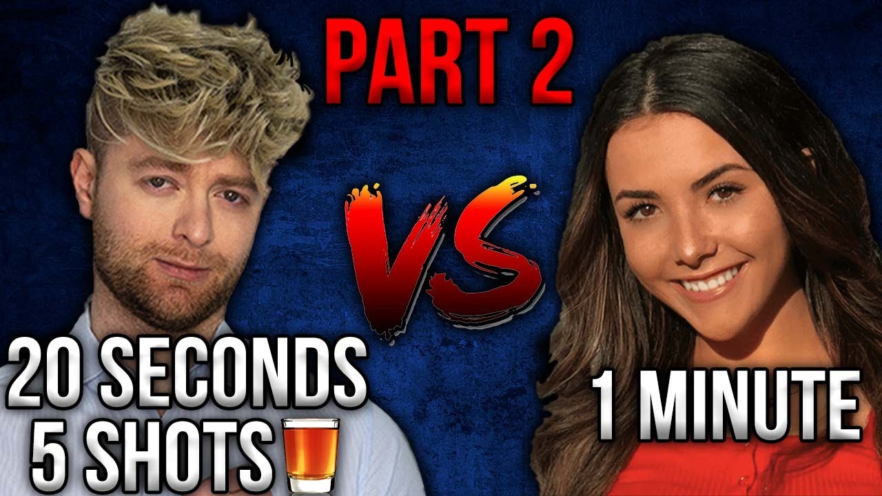 DRUNK REMATCH | I took 5 SHOTS before playing Andrea Botez