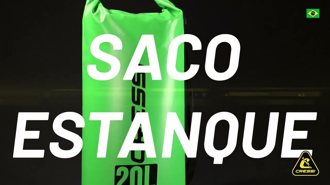 Saco Estanque Imperme&aacute;vel Prova D'&aacute;gua Cressi Dry Tarpulin