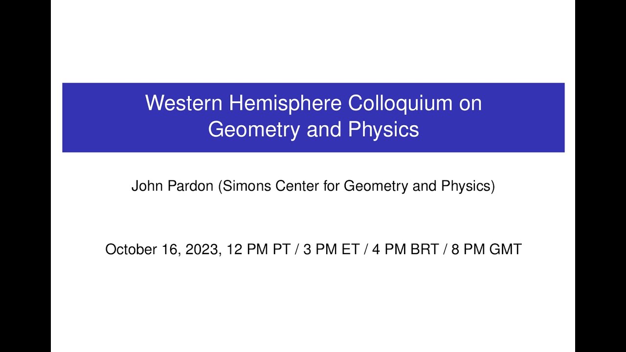 WHCGP: John Pardon, 