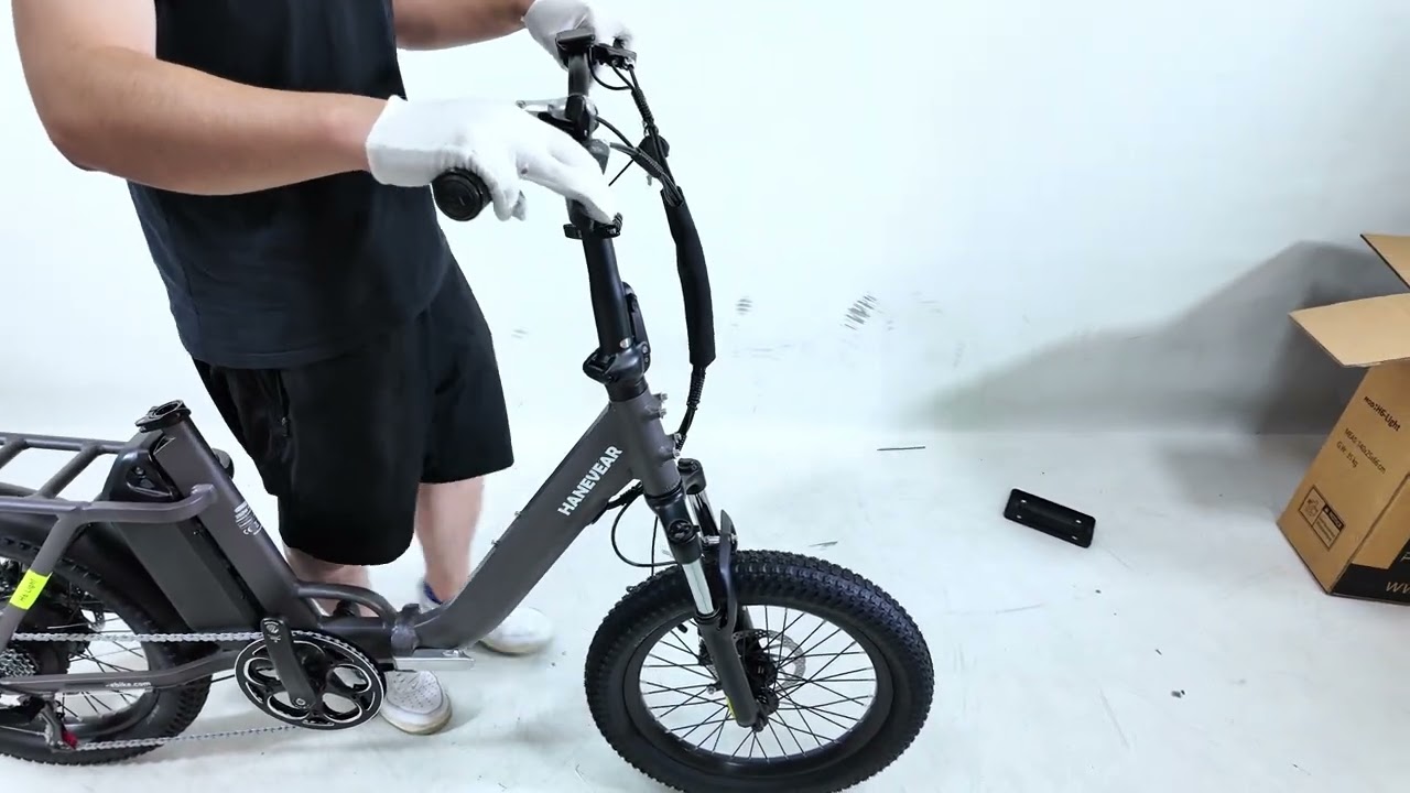 How to install Hanevear H6-Light E-Bike? #ebike #Hanevear #H6Light