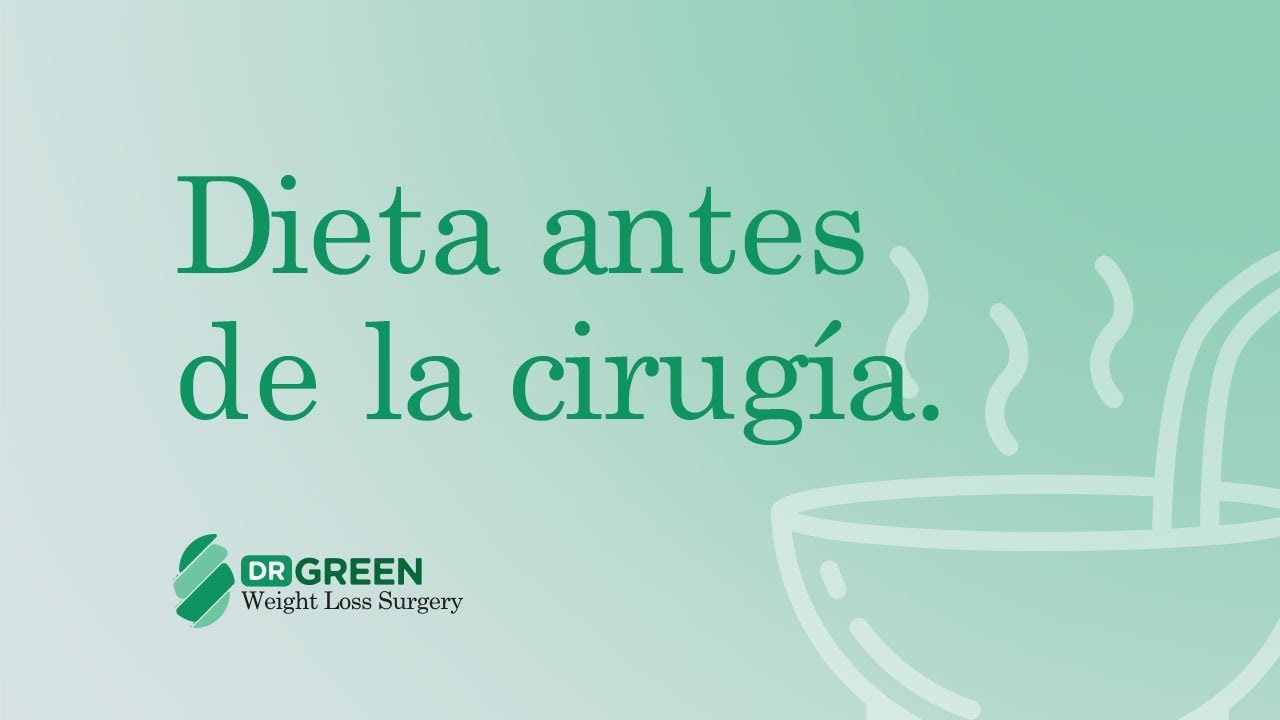 La alimentación antes de tu cirugía para pérdida de peso