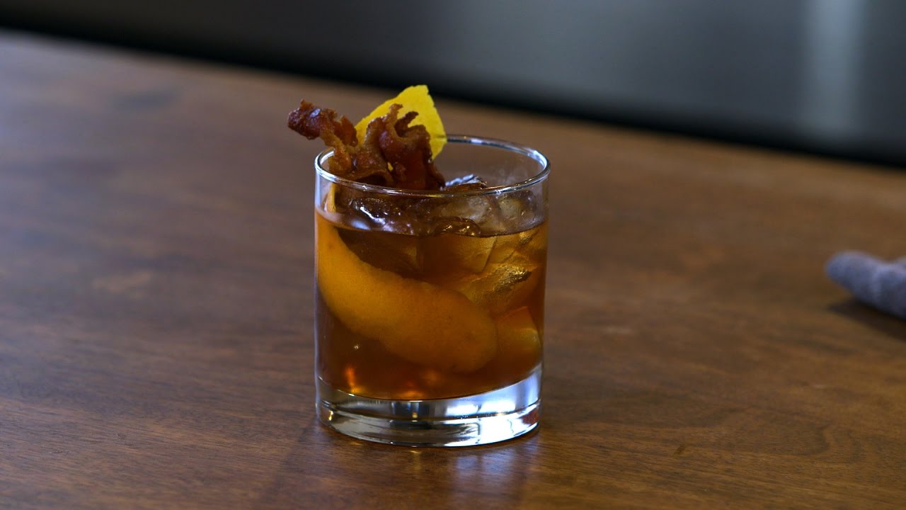 Booze up for breakfast with a bacon-and-pancake Old Fashioned cocktail