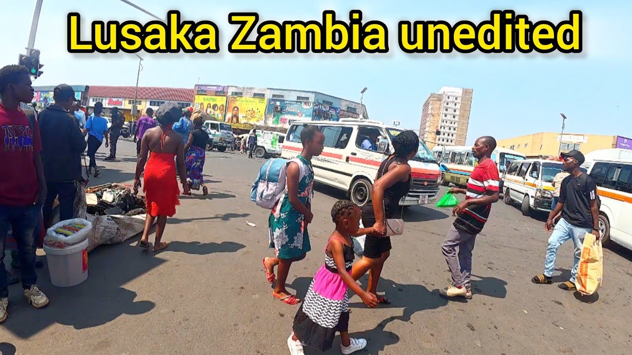 Lusaka city central business district // Lusaka today 15th September 2025