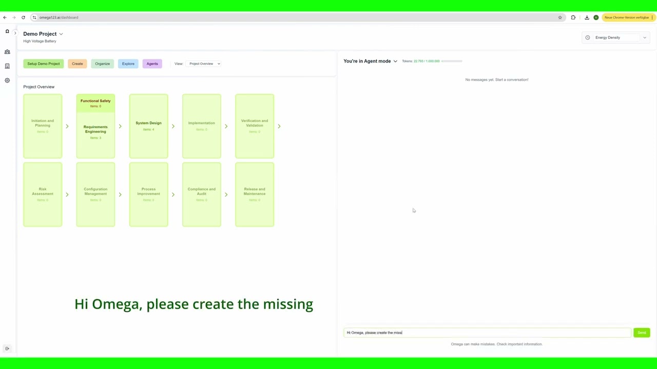 Extended Walkthrough: OSOS Omega Functional Safety &ndash; Hazard Analysis | ISO 26262
