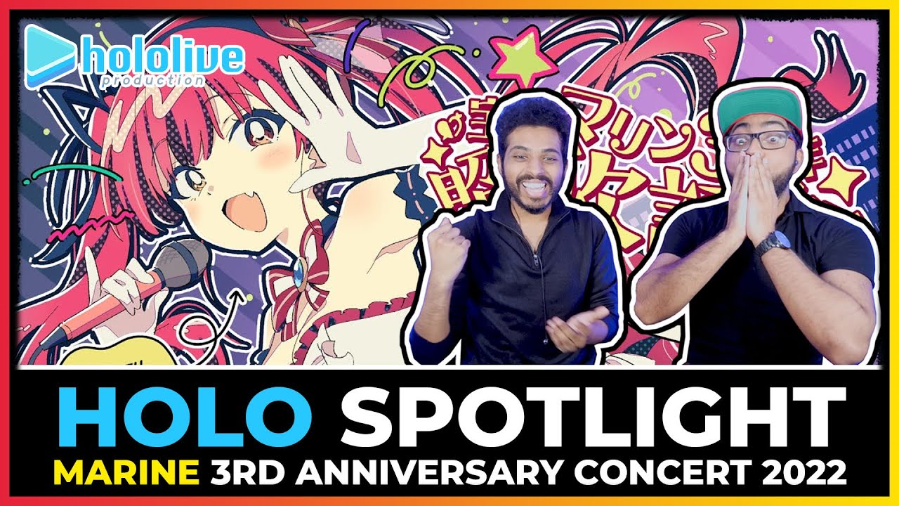 HOLOLIVE - MARINE 3RD ANNIVERSARY SONG FESTIVAL 3D CONCERT WATCH-ALONG / REACTION | #宝鐘マリン3周年記念歌謡祭