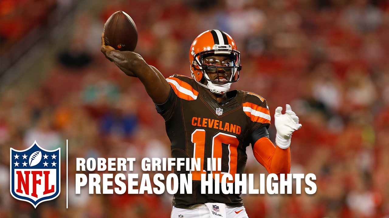 RGIII 2016 Preseason Full Highlights | Cleveland Browns | NFL