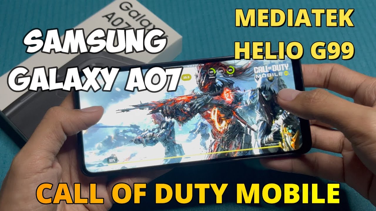 Call of Duty Mobile in Samsung Galaxy A07