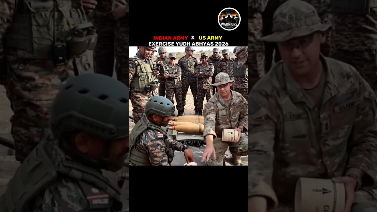 Indian Army X USA Army | Yudh Abhyas 2026 | India USA Military Exercise | India | Shorts | Army