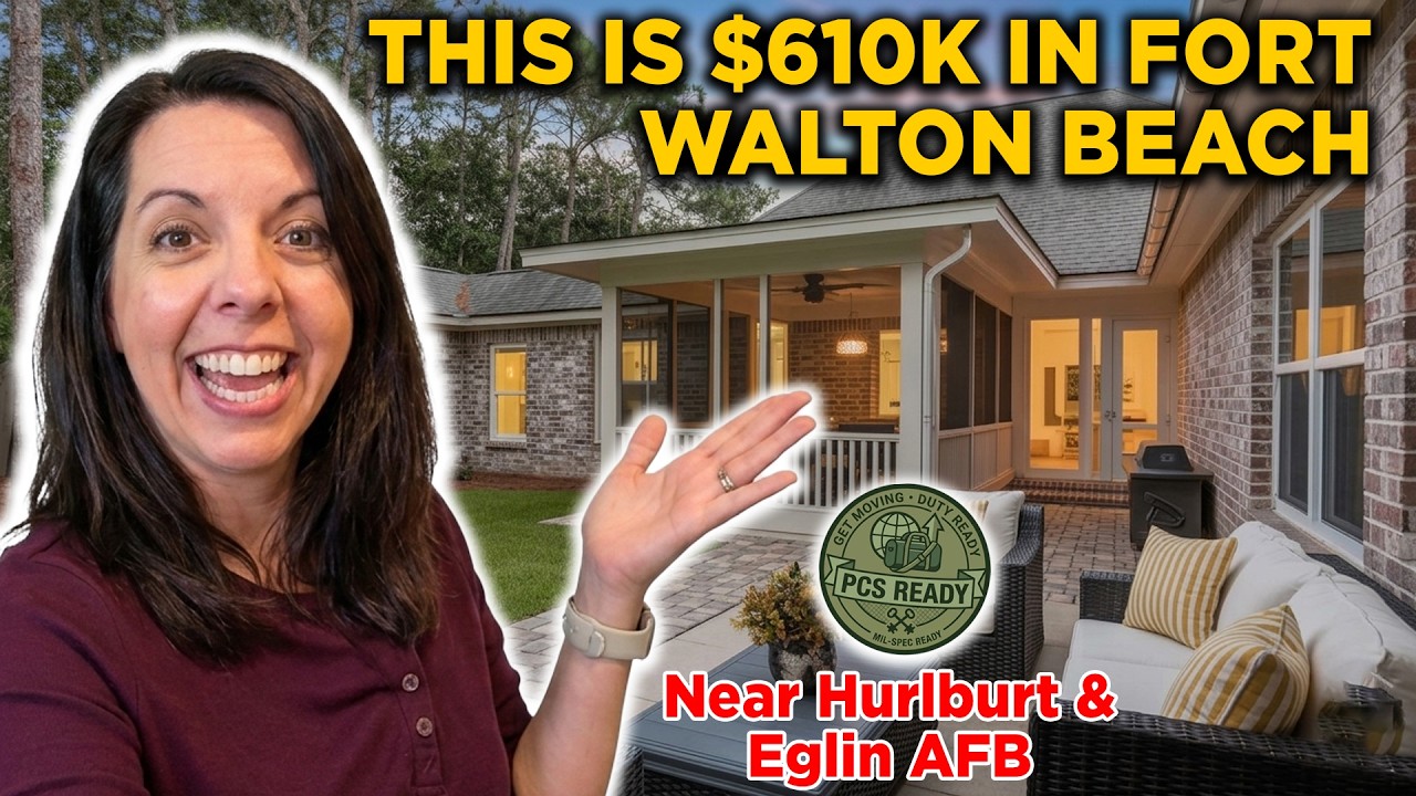 $610K Home Tour Near Hurlburt Field | Is This the Right Move?