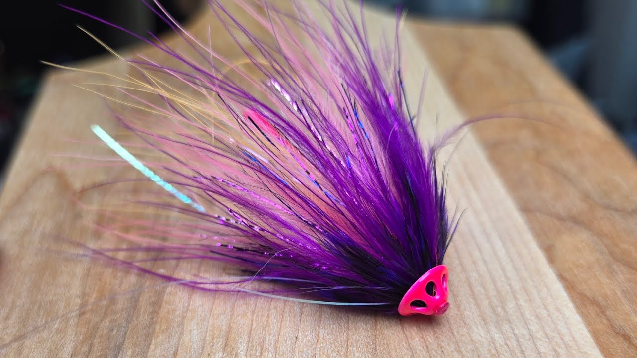 Marabou steelhead tube fly - easy to cast!