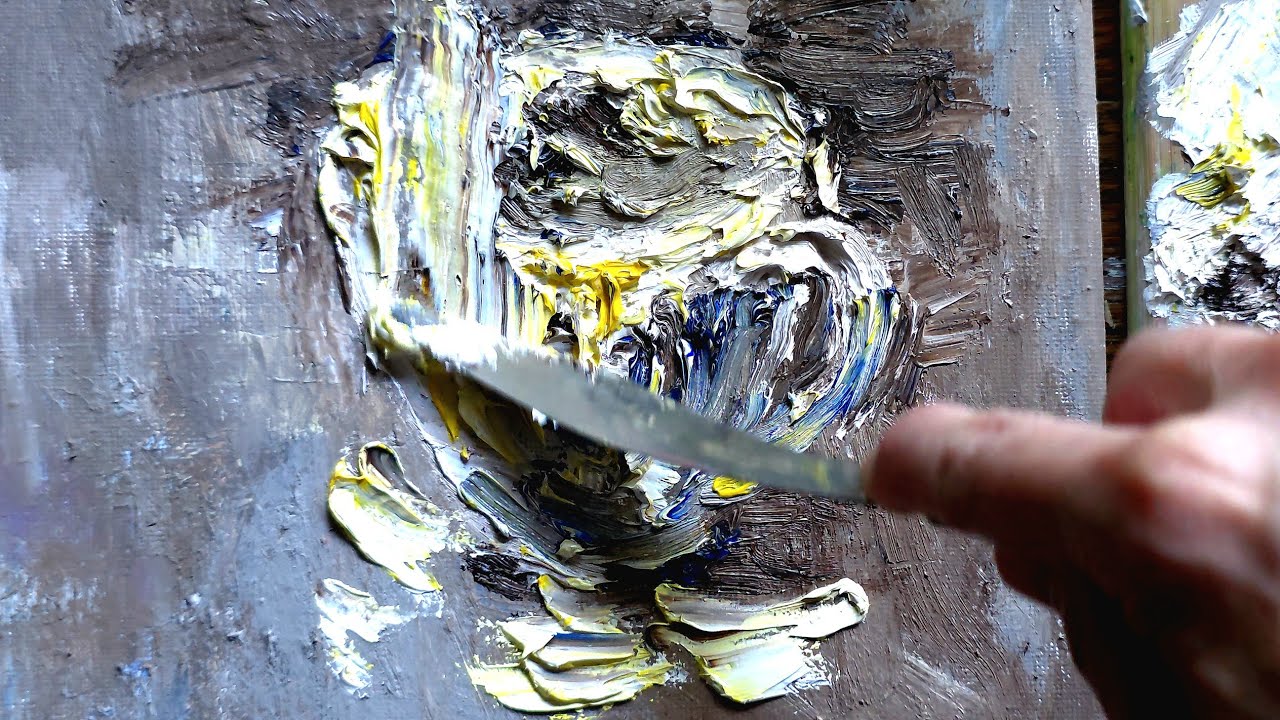 I Ruined This Cup On Purpose… | Thick Impasto Oil Painting