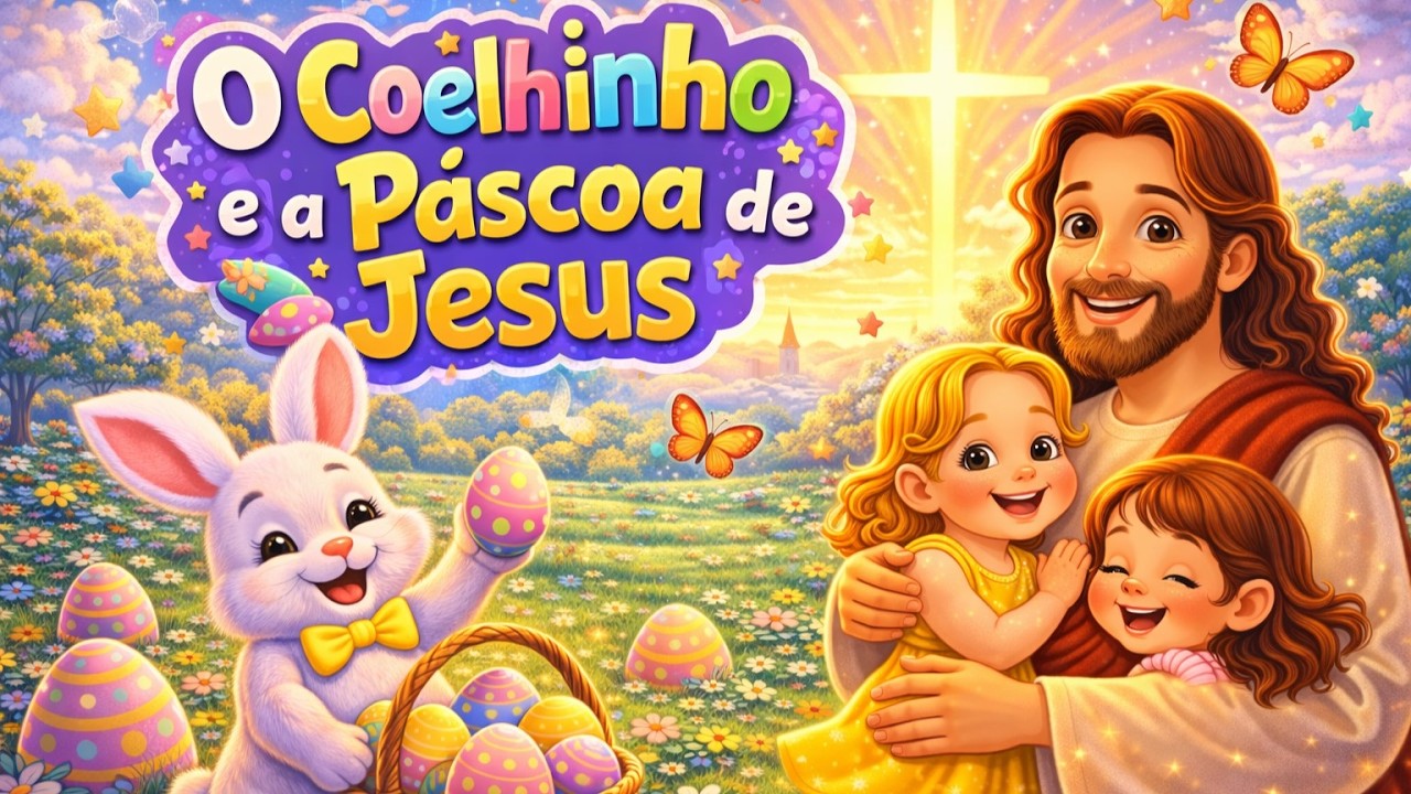 O Coelhinho e a Páscoa de Jesus - Amiguinhos de Jesus | Música Infantil Cristã Animada