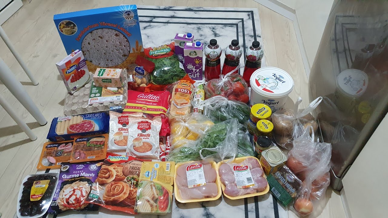 RAMAZAN ÖNCESİ ALIŞVERİŞ🛒1500 TL MARKET ALIŞVERİŞİ❗️ALDIĞIMI UNUTUP YENİDEN ALMIŞIM🙈