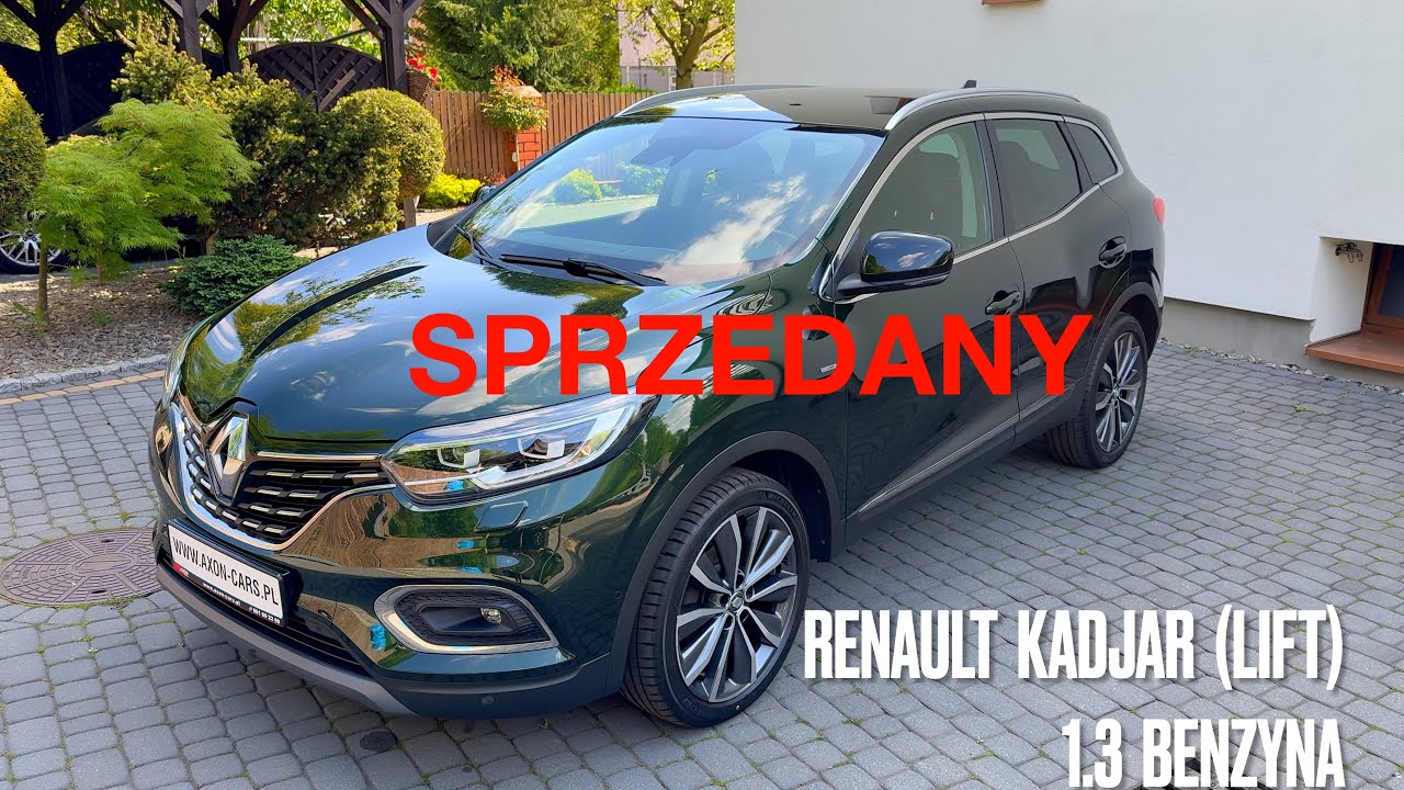 AXON-CARS - Elegancki Wygodny Ekonomiczny | Renault Kadjar Lift 1.3 Benzyna