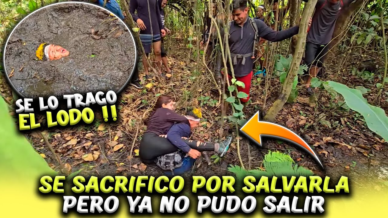 Mira como se lo traga el lodo por salvarla a ella. Miguel pidio cruzar a su hembra Nayeli
