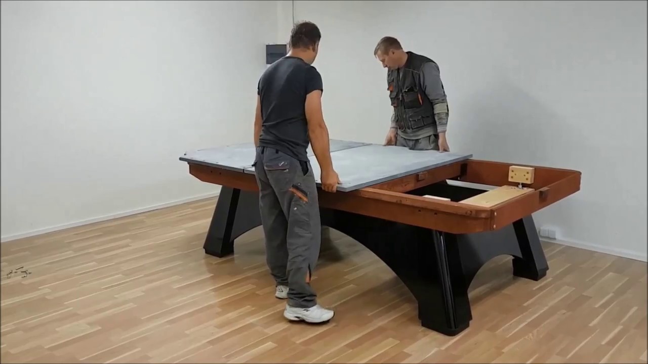 Pool table Dino Sport assembly instructions