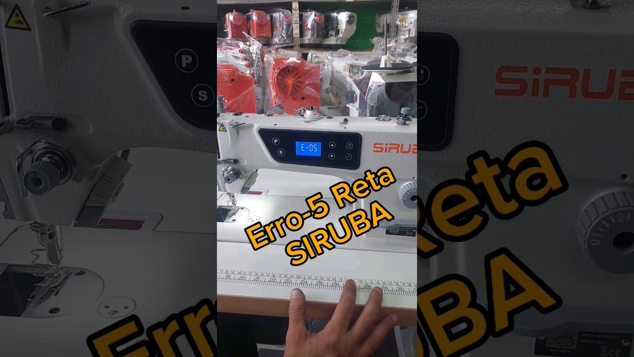 Erro 5 Reta siruba #costura #reta #directdrive #corteecostura #costuraparainiciante #sewing #hack