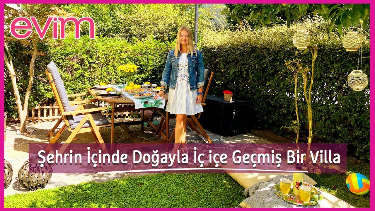 Şehrin İçinde Doğayla İç içe Geçmiş Bir Villa | Evim ile Ev Turu