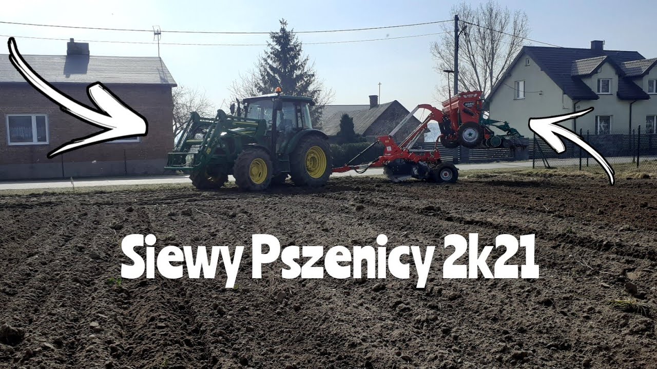 ☆Siewy pszenicy 2k21☆ John Deere 5080r~Grano system Shark shop3.0~Agro Masz SR-300