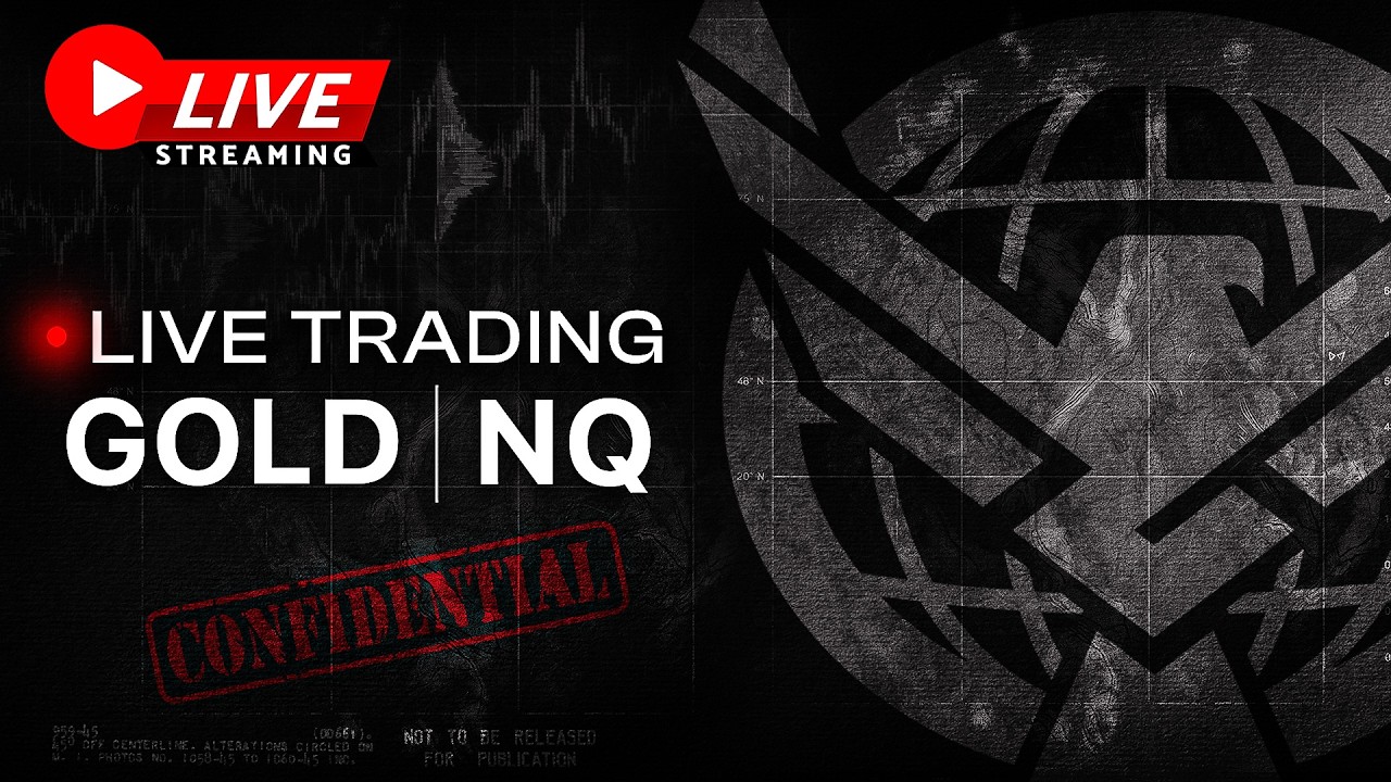 🚨 LIVE DAY TRADING | VOLUME PROFILE | GOLD | US 30 & NQ | FOREX | BTC