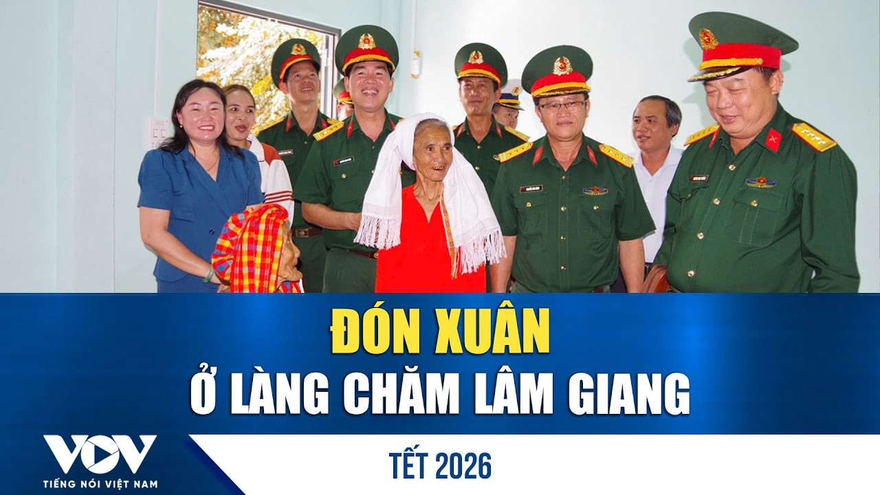 Đón xuân ở làng Chăm Lâm Giang | VOV