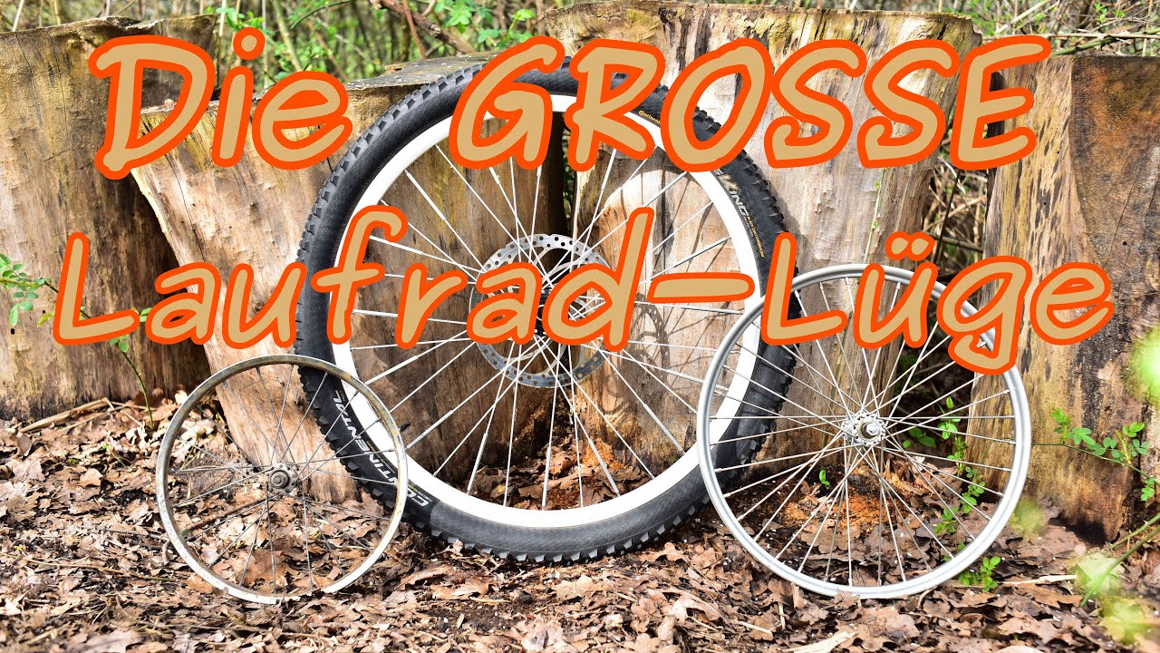 Die GROSSE MTB-Laufrad-L&uuml;ge - Vergleich 26