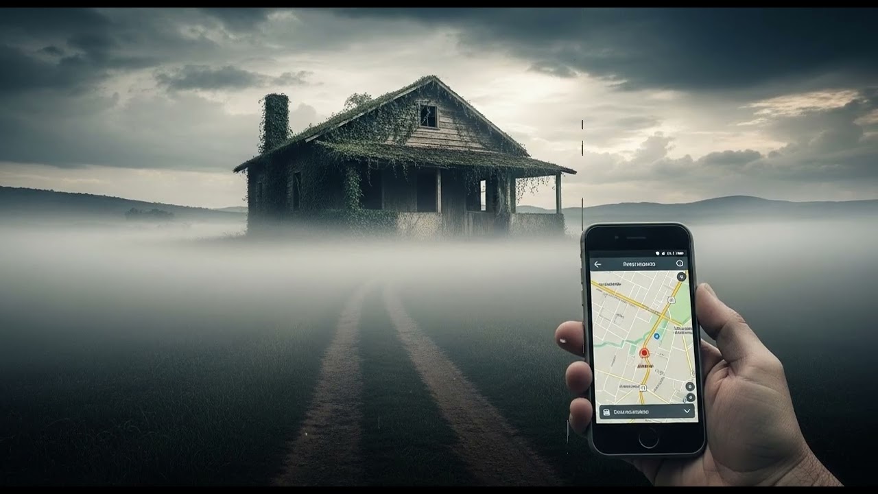 ESSA CASA APARECE NO MAPA MAS NÃO EXISTE DE VERDADE.