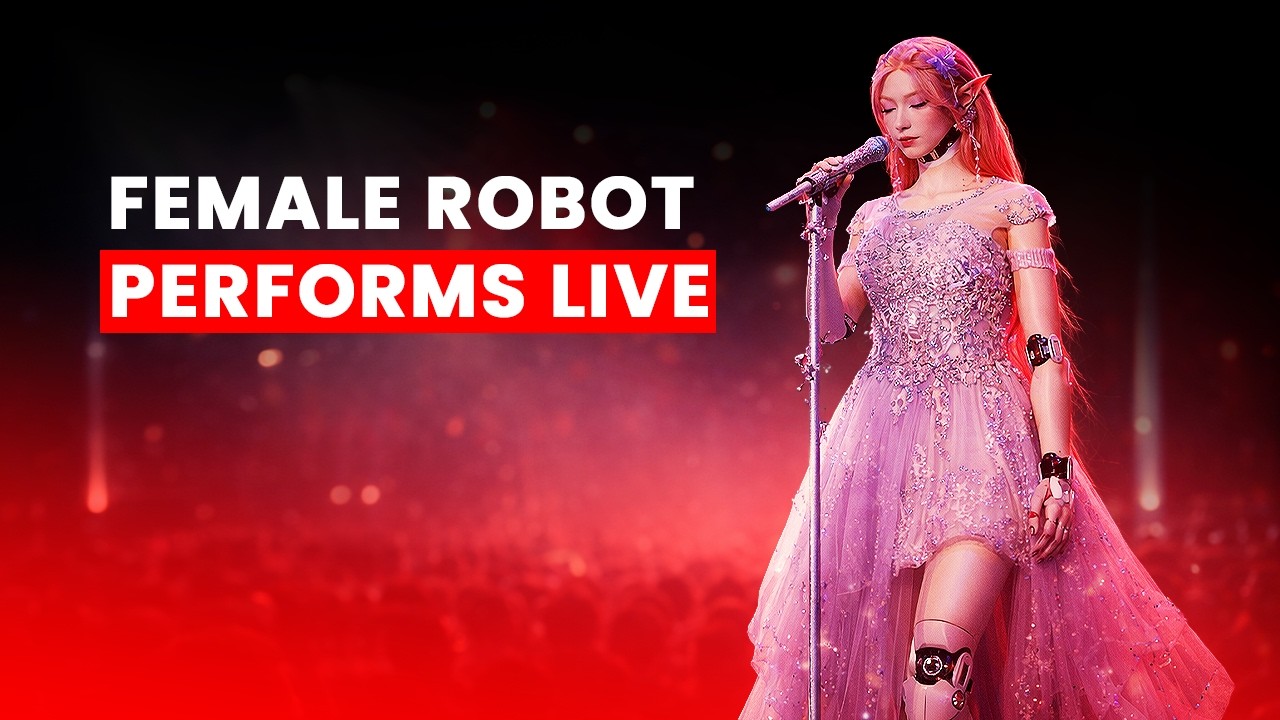 AheadForm’s Female Robot Sings Live on Stage— Internet FREAKS OUT!