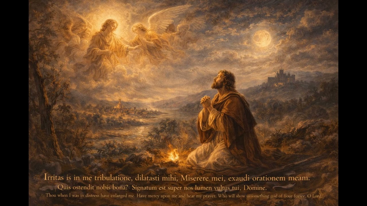 A Bible Song A Day | Vulgate Latin Bible | Psalm004 | Ethereal Version