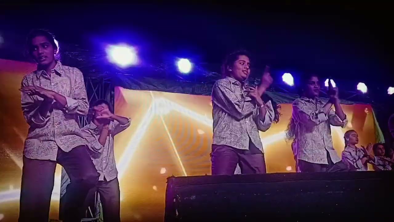My annual day performance on January 10th 