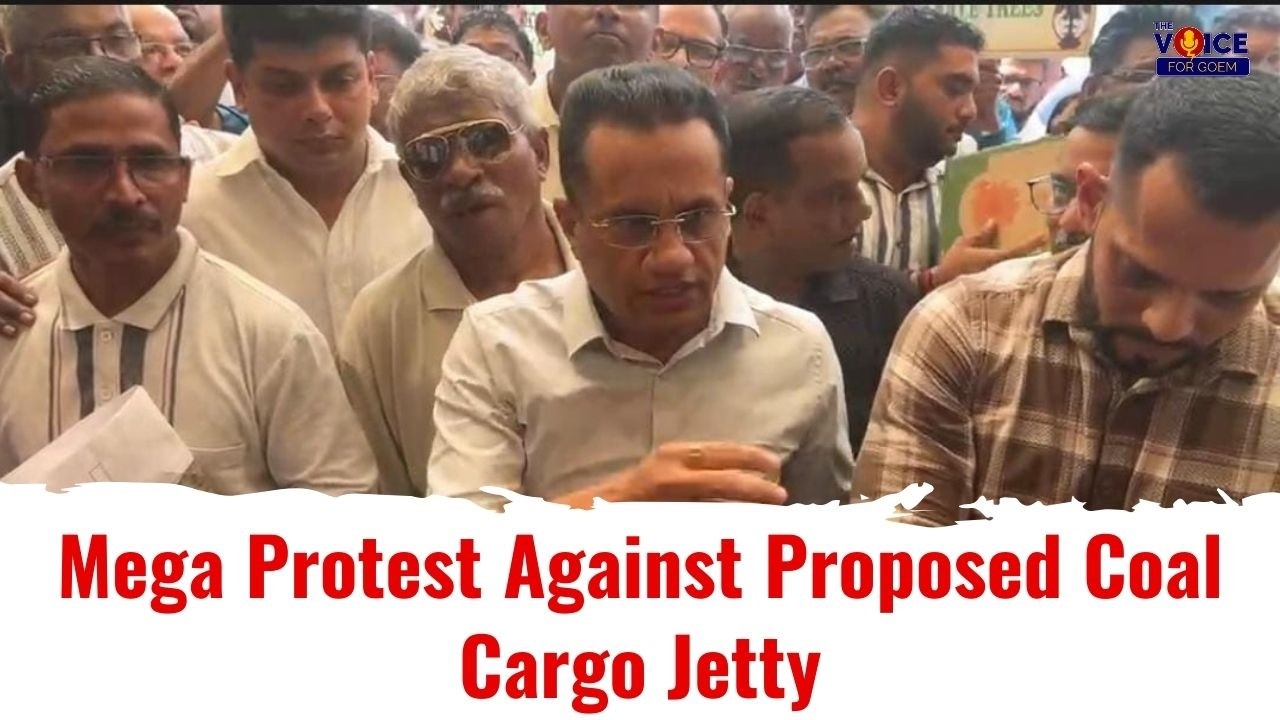 Mega Protest Against Proposed Coal Cargo Jetty | TVG LIVE
