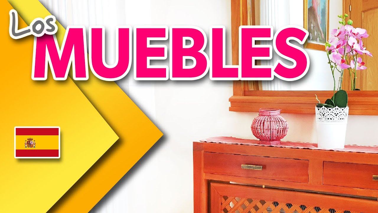 Learn Spanish: FURNITURE 🪑 (Intermediate level vocabulary) 💎