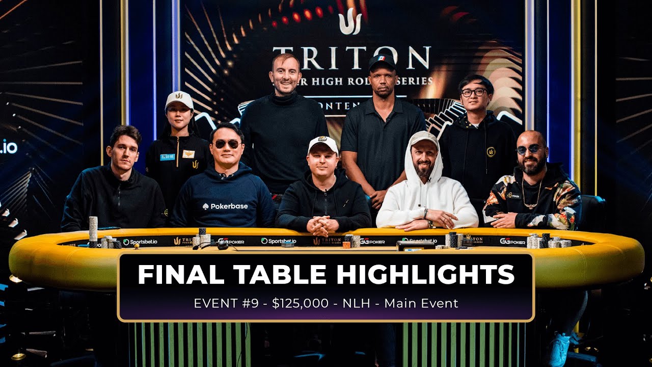 Final Table Highlights - Event #9: $125K NLH Main Event | Triton Poker Series Montenegro 2024